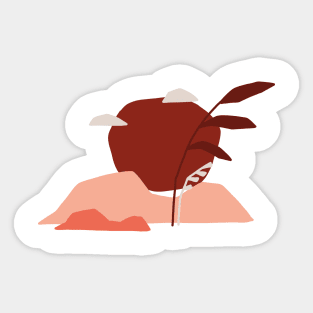 sunset Sticker